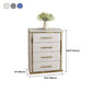 Gabinetto del salotto del soggiorno in legno Glam server buffet con cassetto