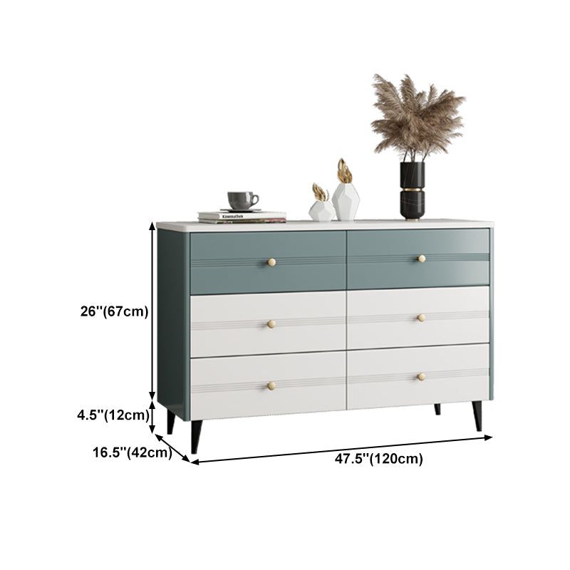 Mobile sideboard del soggiorno in legno mobile moderno server buffet con cassetto