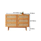 Modern Beige Sideboard Simple Pine Wood Buffet Table with Drawer for Dining Room Clearhalo 'buffet_sideboard' 'Buffets & Sideboards' 'furn' 'furn_buffet_sideboard' 'Furniture' 'Kitchen & Dining Furniture' 5710358