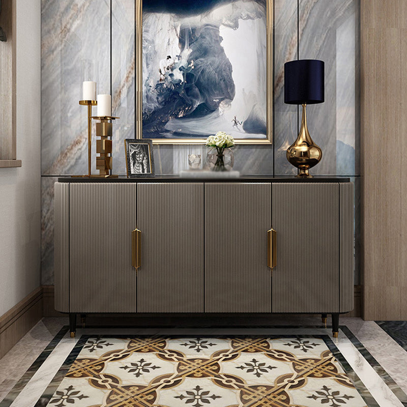 Sala da pranzo a buffet in stile glam 35,4 "H 4 porte buffet server