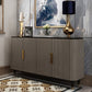 Sala da pranzo a buffet in stile glam 35,4 "H 4 porte buffet server
