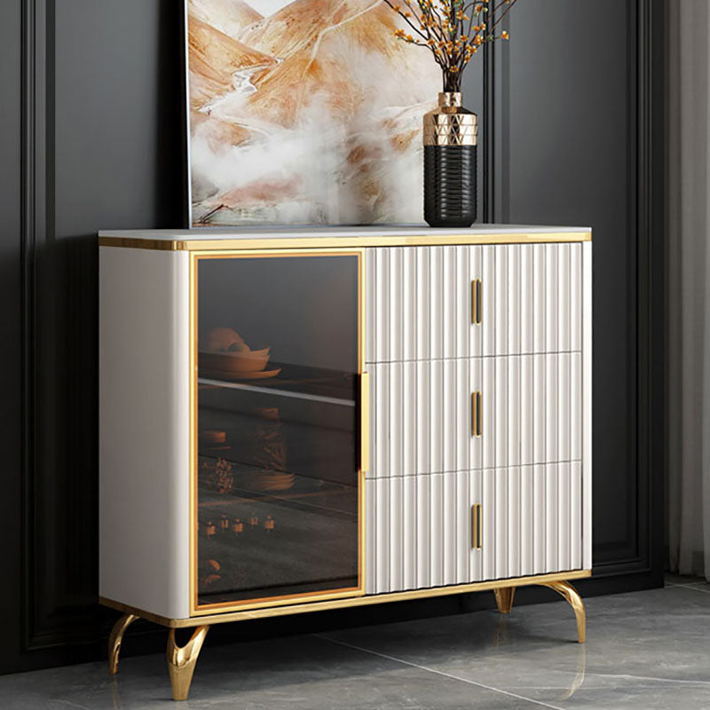 Carmadio in pietra in pietra di altezza da 36 pollici in stile moderno per cucina