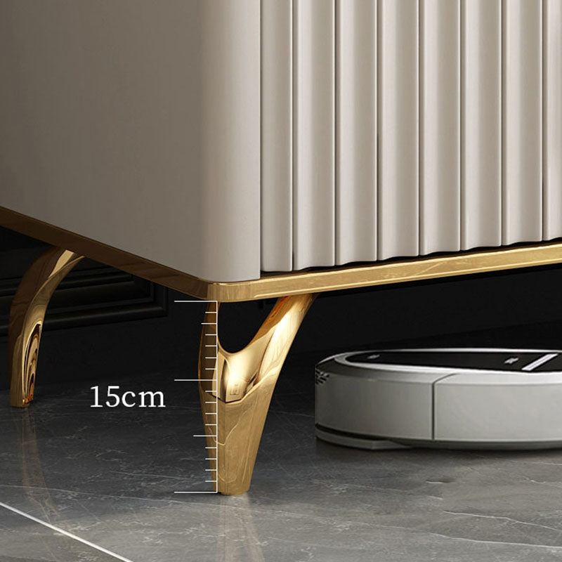 Carmadio in pietra in pietra di altezza da 36 pollici in stile moderno per cucina