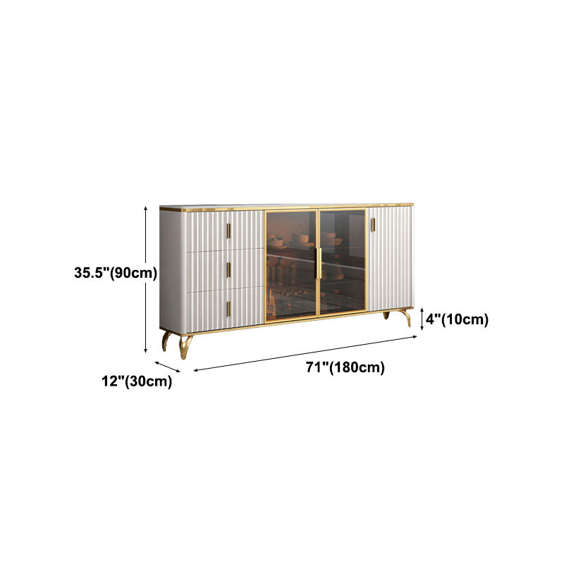 Carmadio in pietra in pietra di altezza da 36 pollici in stile moderno per cucina