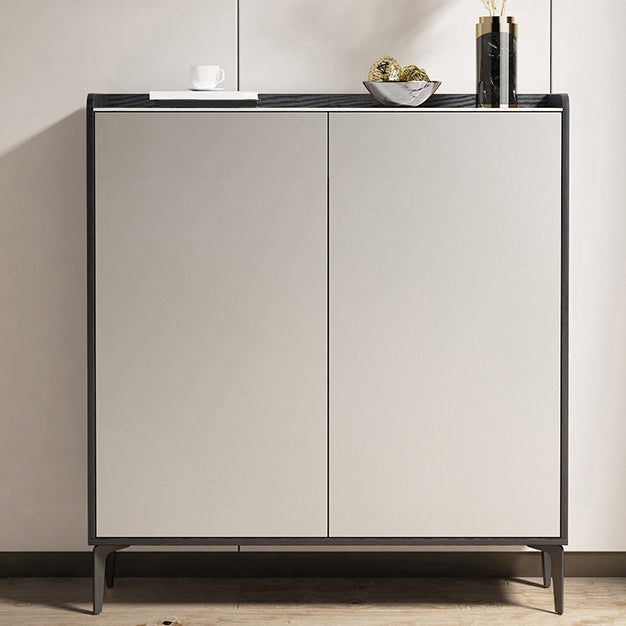 Server moderno moderno del salotto del soggiorno in legno con archiviazione