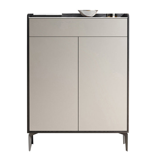 Server moderno moderno del salotto del soggiorno in legno con archiviazione