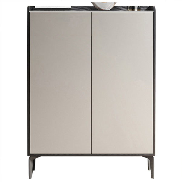 Server moderno moderno del salotto del soggiorno in legno con archiviazione