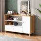 39 "l moderner Sideboard -Holzbuffet -Server mit offenem Speicher