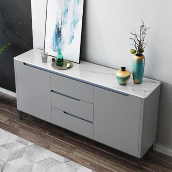 Kunstmatige houten woonkamer bijboordkast moderne credenza met opslag en lade