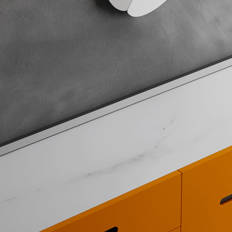 Stone Top Living Soggiorno Credenza moderno con cassetto e conservazione