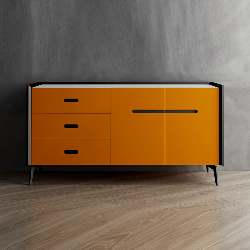 Stone Top Living Soggiorno Credenza moderno con cassetto e conservazione