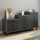 Gray Buffet Table Wood Multi Drawer Modern Style Buffet Table for Living Room Clearhalo 'buffet_sideboard' 'Buffets & Sideboards' 'furn' 'furn_buffet_sideboard' 'Furniture' 'Kitchen & Dining Furniture' 5710724