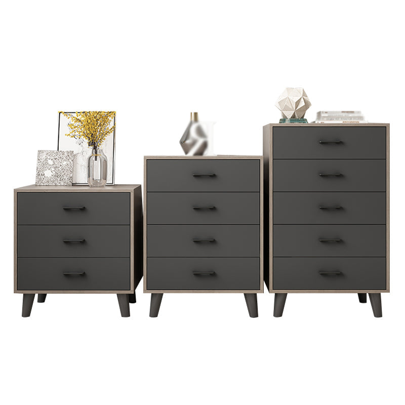 Gray Buffet Table Wood Multi Drawer Modern Style Buffet Table for Living Room Clearhalo 'buffet_sideboard' 'Buffets & Sideboards' 'furn' 'furn_buffet_sideboard' 'Furniture' 'Kitchen & Dining Furniture' 5710729