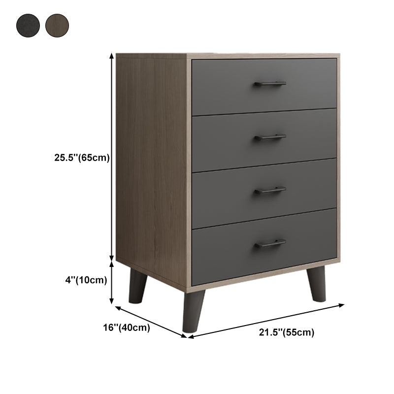 Gray Buffet Table Wood Multi Drawer Modern Style Buffet Table for Living Room Clearhalo 'buffet_sideboard' 'Buffets & Sideboards' 'furn' 'furn_buffet_sideboard' 'Furniture' 'Kitchen & Dining Furniture' 5710743