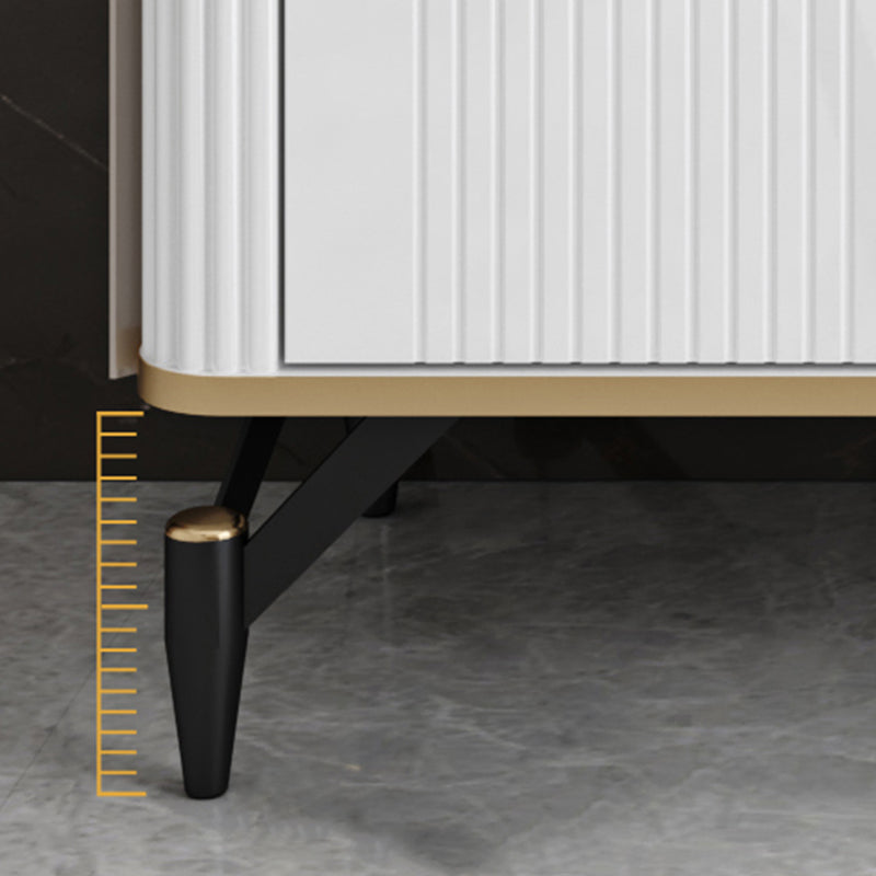 Armadio da pranzo per porte in vetro di altezza da 38 pollici per cucina