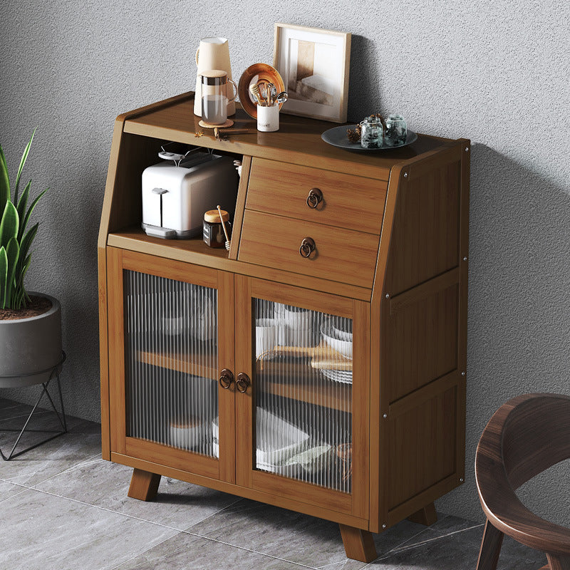 Moderner Stil eines Esstischs Bambus 38-Zoll-Höhenbuffettisch für die Küche