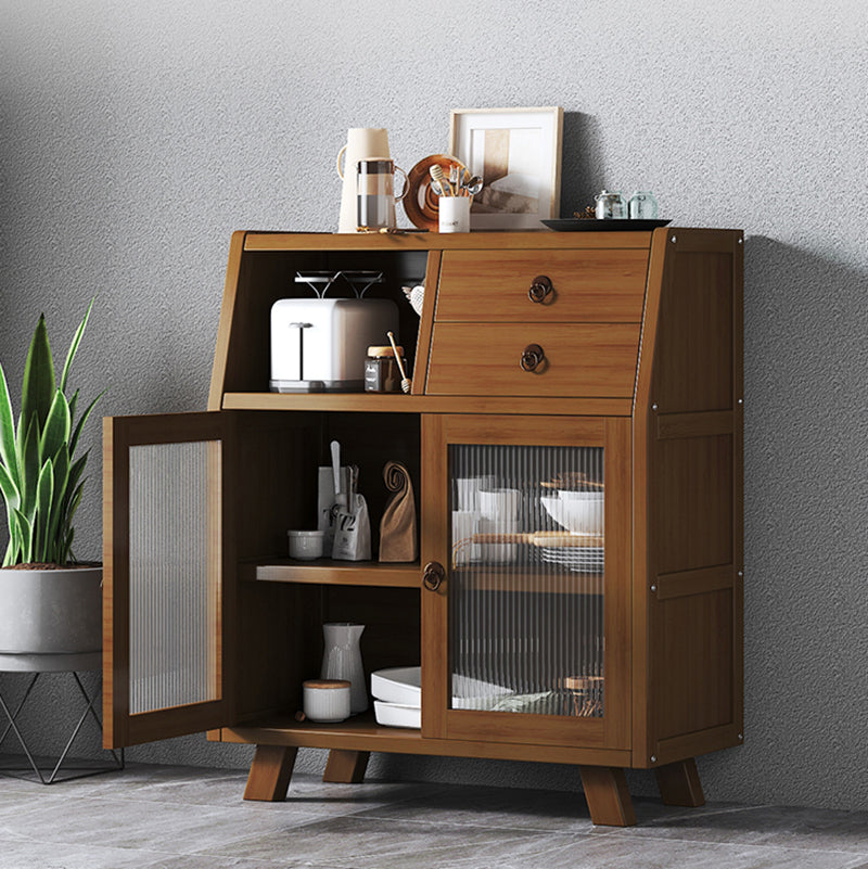 Moderner Stil eines Esstischs Bambus 38-Zoll-Höhenbuffettisch für die Küche