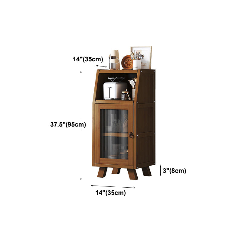 Moderner Stil eines Esstischs Bambus 38-Zoll-Höhenbuffettisch für die Küche