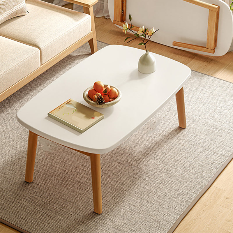 Tavolino da caffè a 4 gambe tavolino minimalista nordico per soggiorno