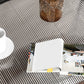 Modern Style Round Toughened Glass Table Metal 4 Legs Base Coffee Table Clearhalo 'Coffee & Accent Tables' 'Coffee Tables' 'coffee_tables' 'furn' 'furn_coffee_tables' 'Furniture' 'Living Room Furniture' 5711161