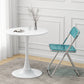 Pedestal Coffee Table Wood Round Coffee Table for Living Room Clearhalo 'Coffee & Accent Tables' 'Coffee Tables' 'coffee_tables' 'furn' 'furn_coffee_tables' 'Furniture' 'Living Room Furniture' 5711179