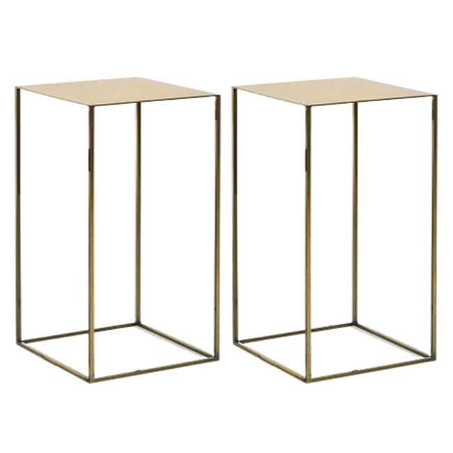 Carré de table de table de table de table de base de table d'appoint de style moderne médiéval