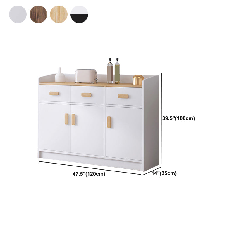 13.77" Wide Accent Chest with Drawer Contemporary Wood Chest with Door Clearhalo 'Cabinets & Chests' 'cabinets_chests' 'furn' 'furn_cabinets_chests' 'Furniture' 'Living Room Furniture' 5715516