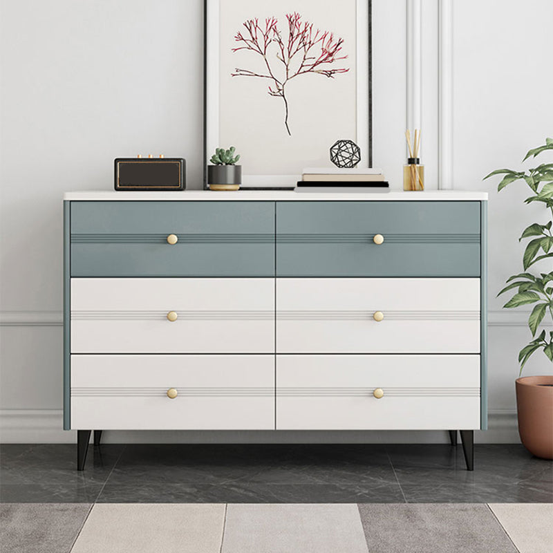 Rectangle Accent Chest with Soft Close Drawers Scratch Resistant Chest