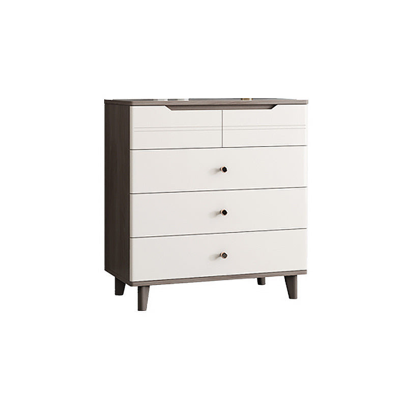 Rectangle Accent Chest with Soft Close Drawers Scratch Resistant Chest