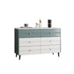 Rectangle Accent Chest with Soft Close Drawers Scratch Resistant Chest