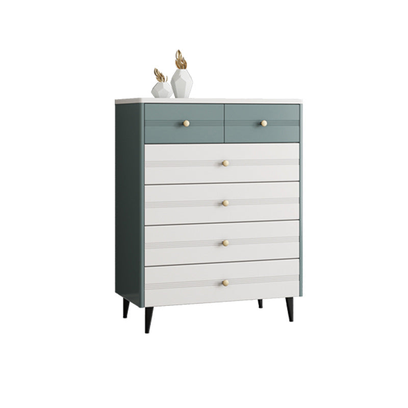 Rectangle Accent Chest with Soft Close Drawers Scratch Resistant Chest