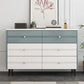 Rectangle Accent Chest with Soft Close Drawers Scratch Resistant Chest