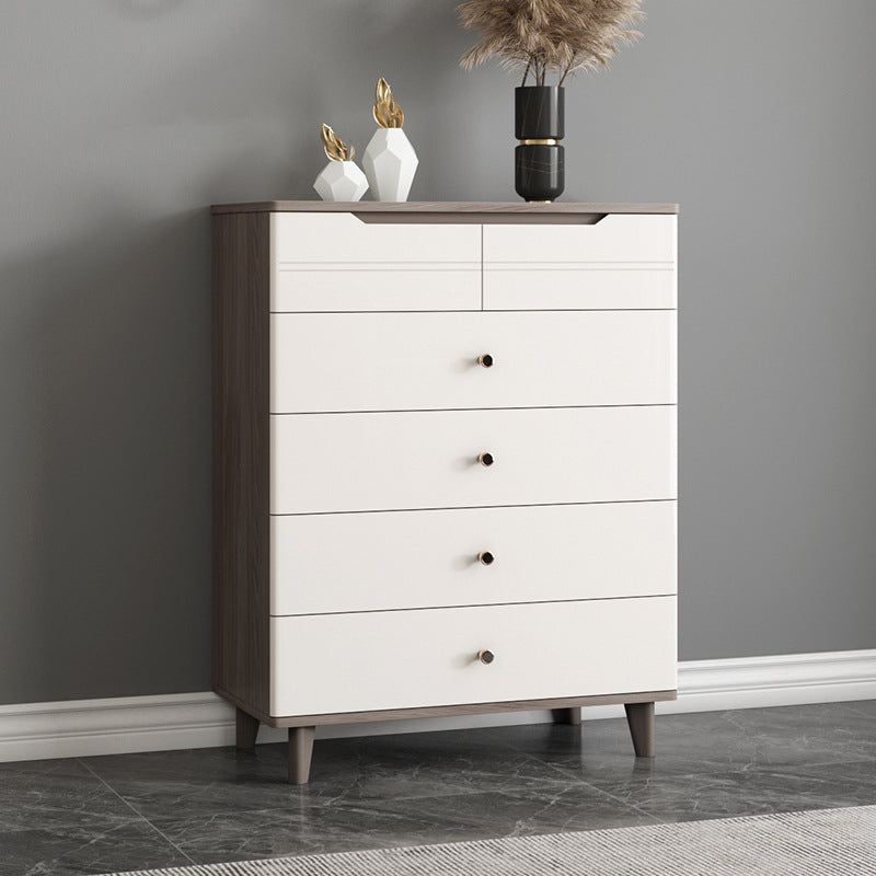 Rectangle Accent Chest with Soft Close Drawers Scratch Resistant Chest