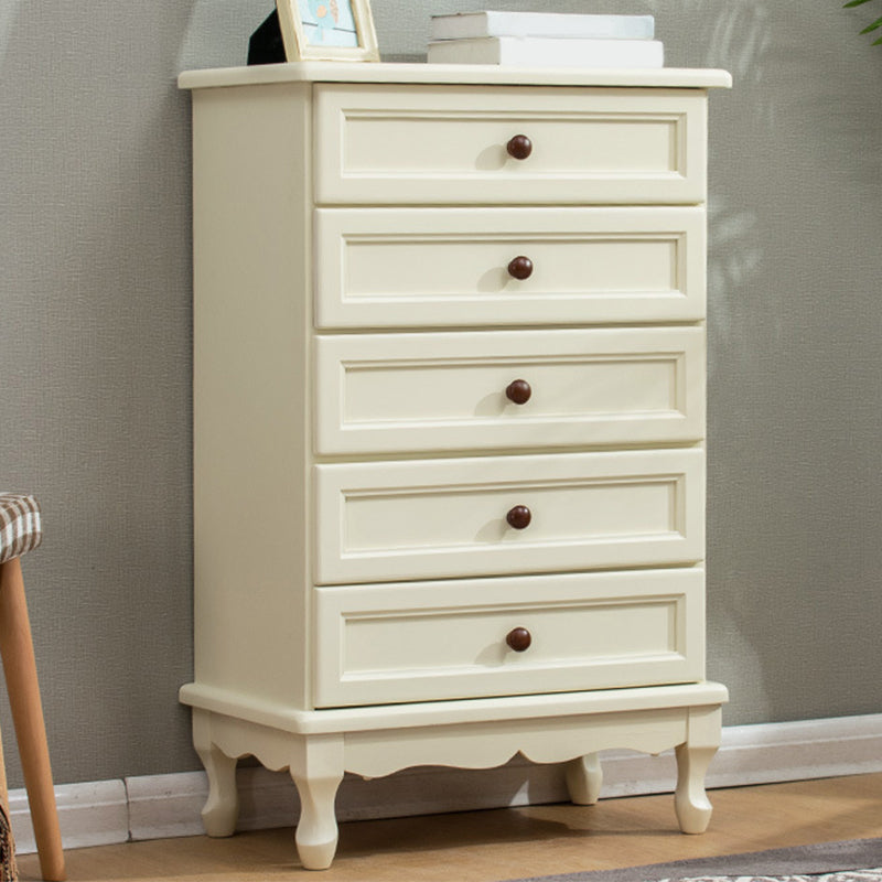 Modern Solid Wood Accent Chest with Drawers 13.77" Wide Chest