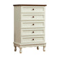 Modern Solid Wood Accent Chest with Drawers 13.77" Wide Chest