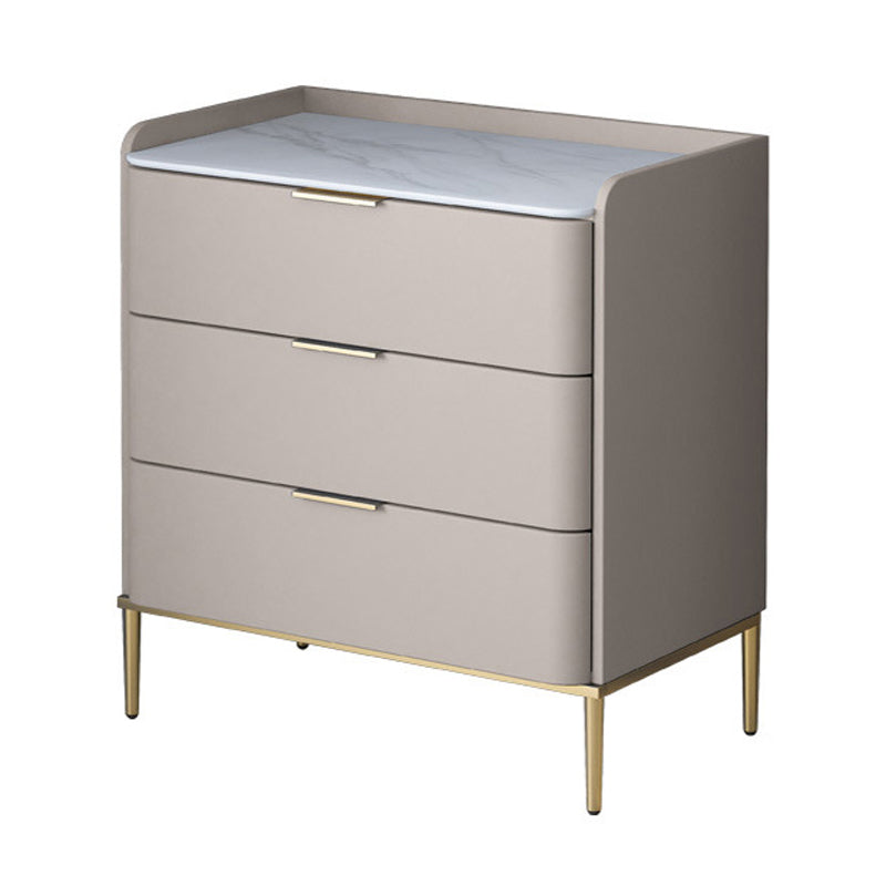 15.74" Wide Solid Wood Accent Chest with Drawers and Straight Legs Chest Light Gray 3 Clearhalo 'Cabinets & Chests' 'cabinets_chests' 'furn' 'furn_cabinets_chests' 'Furniture' 'Living Room Furniture' 5715632