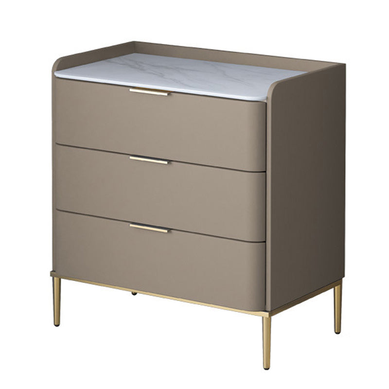 15.74" Wide Solid Wood Accent Chest with Drawers and Straight Legs Chest Khaki 3 Clearhalo 'Cabinets & Chests' 'cabinets_chests' 'furn' 'furn_cabinets_chests' 'Furniture' 'Living Room Furniture' 5715635