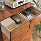Brown Solid Wood Accent Chest with Drawers 16.92" Wide Contemporary Chest