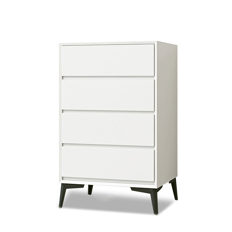Modern Accent Chest with Drawers and 4 Bracket  Black Legs 15.7" W