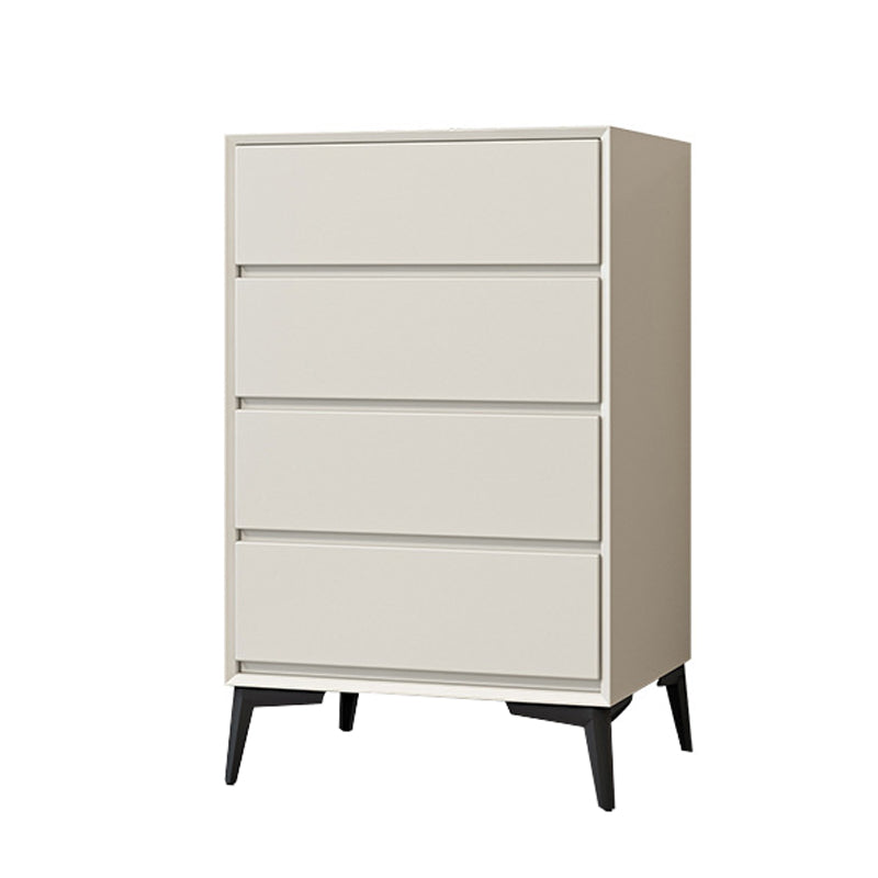 Modern Accent Chest with Drawers and 4 Bracket  Black Legs 15.7" W