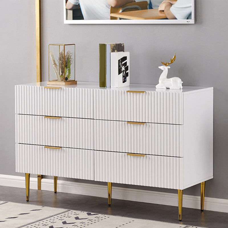 Drawers,15.74" Wide Modern Accent Chest,Scratch ResistantAccent Chest White 6 Clearhalo 'Cabinets & Chests' 'cabinets_chests' 'furn' 'furn_cabinets_chests' 'Furniture' 'Living Room Furniture' 5715856