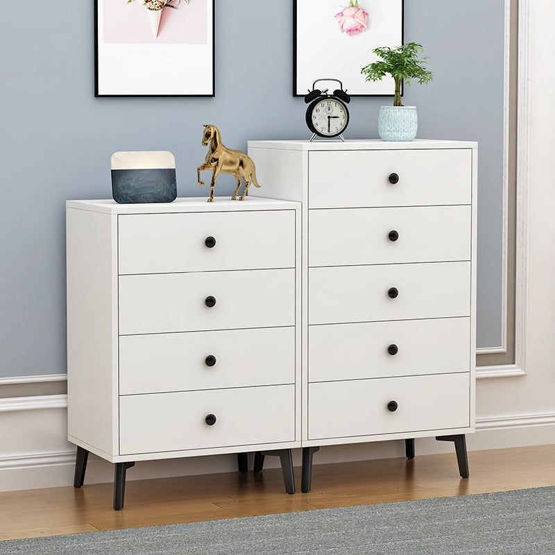 Accent Chest with Soft Close Drawers White Scratch Resistant Chest Clearhalo 'Cabinets & Chests' 'cabinets_chests' 'furn' 'furn_cabinets_chests' 'Furniture' 'Living Room Furniture' 5715970