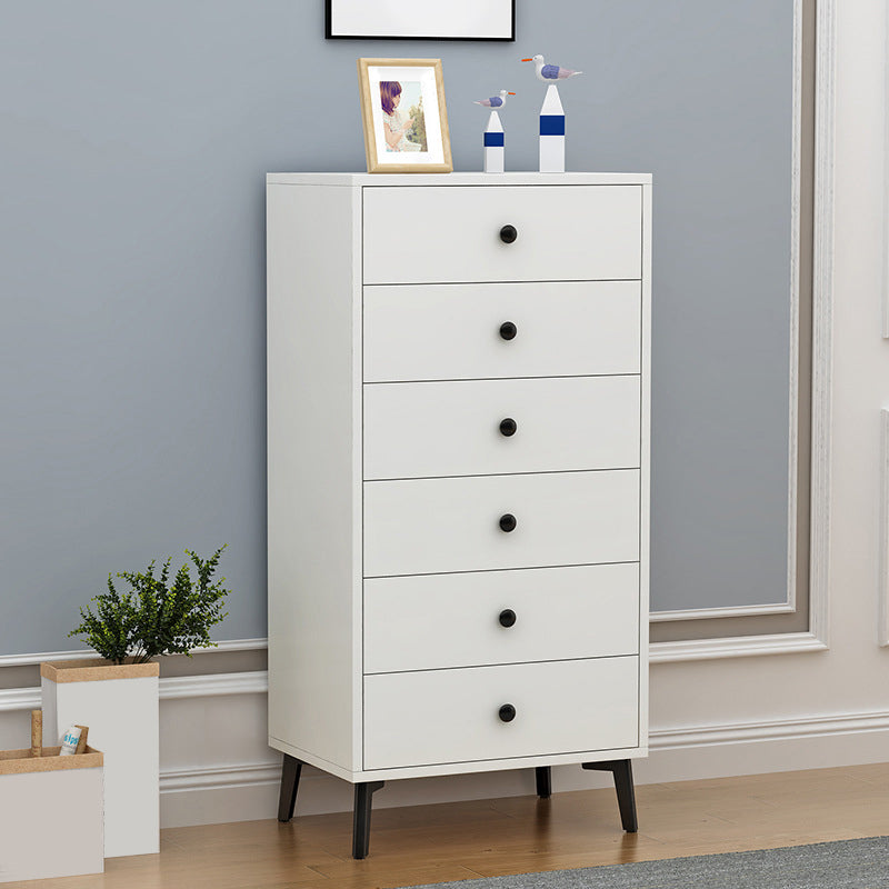 Accent Chest with Soft Close Drawers White Scratch Resistant Chest Black 6 Clearhalo 'Cabinets & Chests' 'cabinets_chests' 'furn' 'furn_cabinets_chests' 'Furniture' 'Living Room Furniture' 5715980