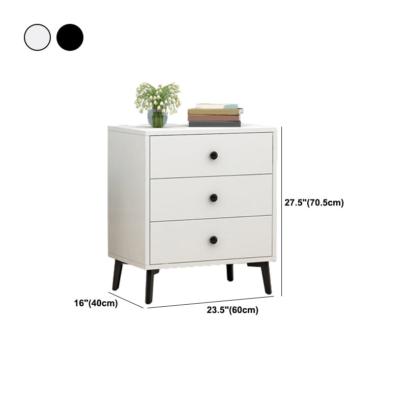 Accent Chest with Soft Close Drawers White Scratch Resistant Chest Clearhalo 'Cabinets & Chests' 'cabinets_chests' 'furn' 'furn_cabinets_chests' 'Furniture' 'Living Room Furniture' 5715981