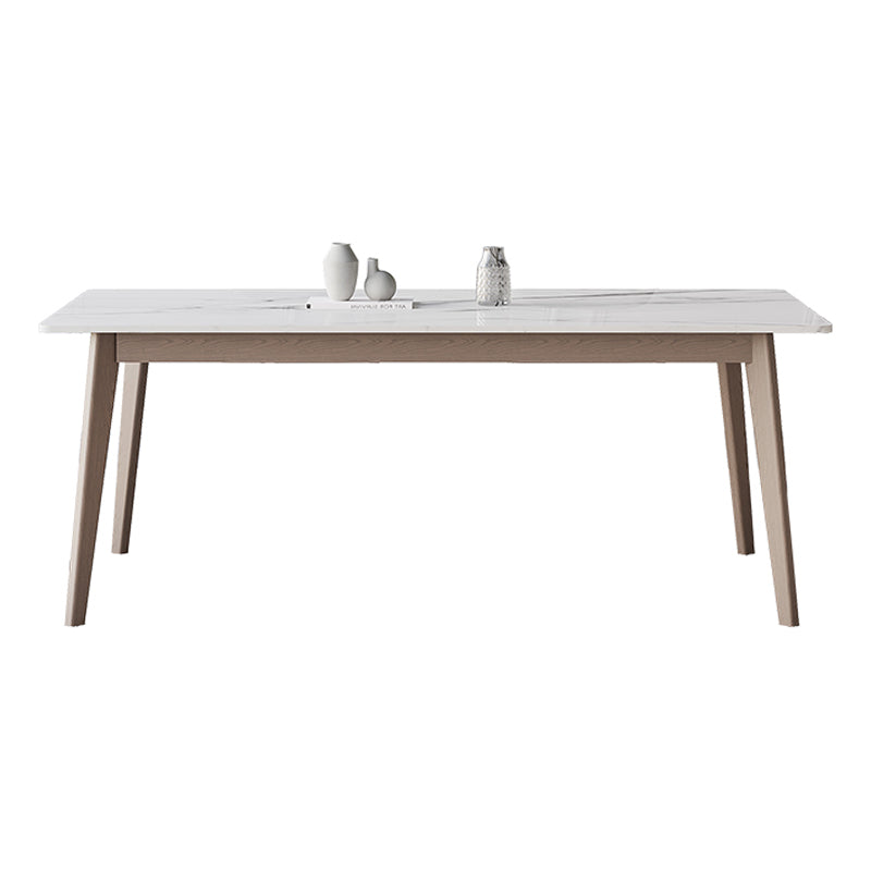 4本の脚のあるレストラン長方形のテーブルのための中世のモダンな焼結さた石のトップテーブル