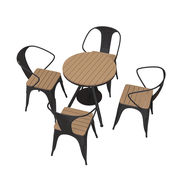 Tavolo da pranzo rotondo moderno in metallo tavolo da pranzo in altezza regolabile casual