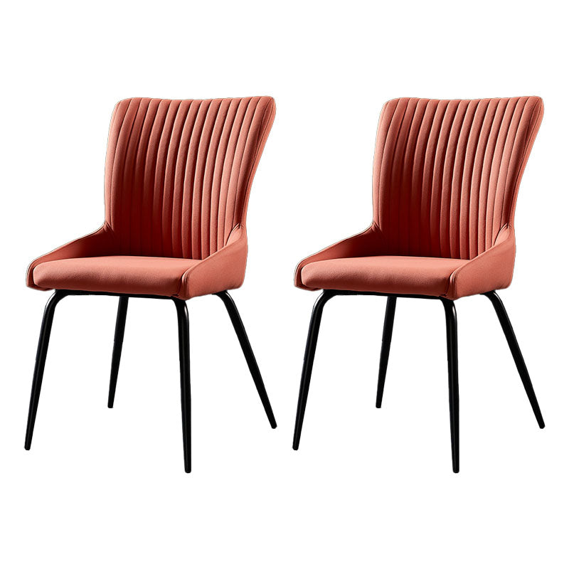 Braccio industriale Solid posteriore da pranzo sedia in tessuto da pranzo sedia