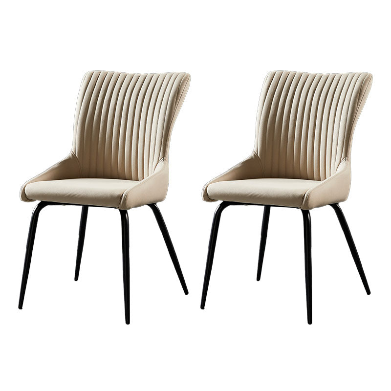 Braccio industriale Solid posteriore da pranzo sedia in tessuto da pranzo sedia