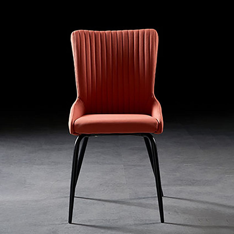 Braccio industriale Solid posteriore da pranzo sedia in tessuto da pranzo sedia