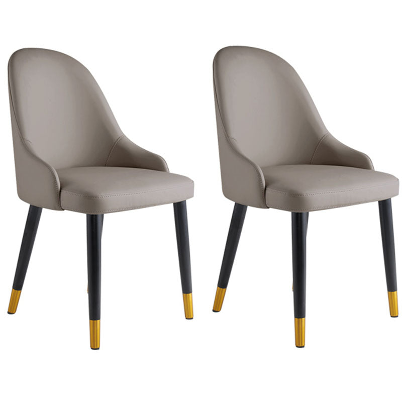 Sedia da pranzo in legno glam a bracciole senza braccio sedie da pranzo in vetro per uso del ristorante